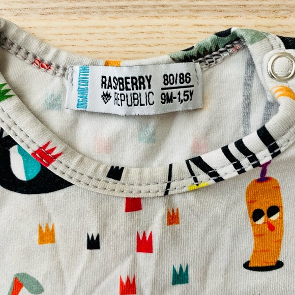 Raspberry Republic Carrot Crunch Body in White - Picture 3 of 5